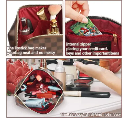 Cys Kit Bolsas Maquillaje Xadrez Elegante Neceser Viaje Ys
