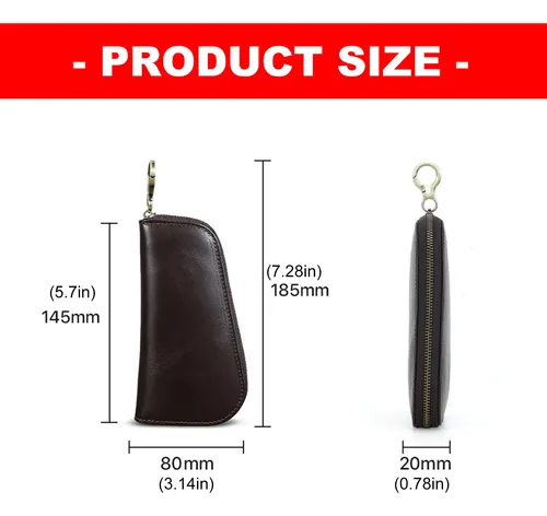 Nail Clippers Pouches Leather Manicure Set Travel Case