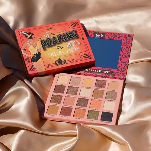 Paleta Sombras 20 Colores Brillosos/Mates The Roaring 20’s Rude Cosmetics