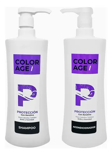 Kit Colorage Protección del Color con Keratina Para Cabello Teñido 2 L