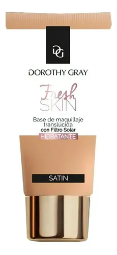 Base de Maquillaje Dorothy Gray Fresh Skin Líquida Tono Satin 35g