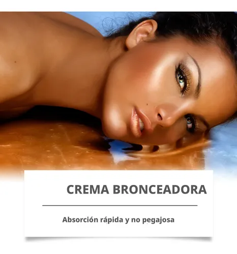 Crema Autobronceadora Corporal De Tono Trigo Hidratante Y Re