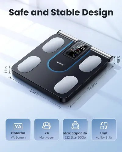 Insmart Balanza Cf625 Digital 8 Electrodos Color Va