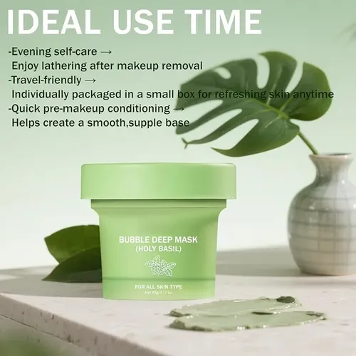 Mascarilla Limpiadora De Burbujas, Limpieza Profunda-90g