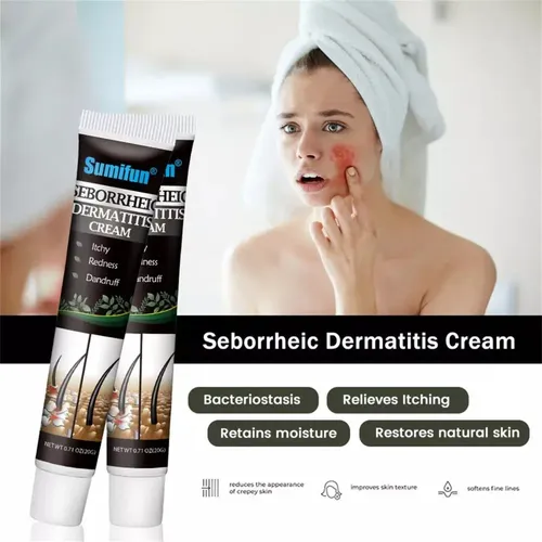 2 Piezas De Crema For La Dermatitis Seborreica .