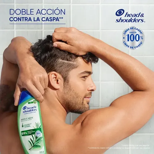 Shampoo Anticaída Romero 650ml Head & Shoulders
