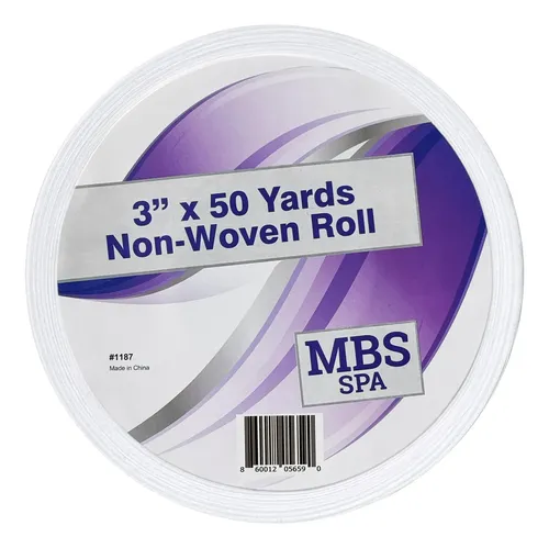 Rollo De Cera Mbs Spa 7,5cm X 45,7m No Tejido, Sin Pelusa