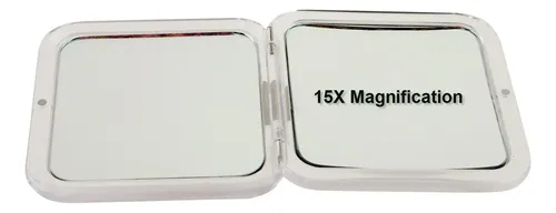 Espejo Compacto De Cristal Skön Lifestyle Missy 15x/1x Magni