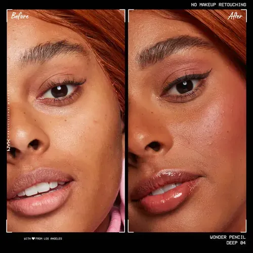 Lápiz Iluminador Corrector Nyx Wonder Doble Punta Tono Deep