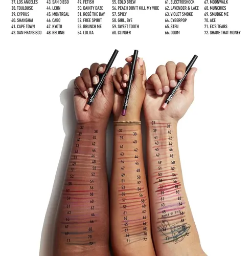 Lápiz Delineador Mate Nyx Suede Para Labios Downtown Brown
