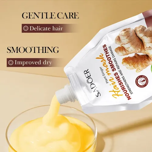 Mascarilla Capilar De Jengibre All-english 350 G Sadoer Smoo