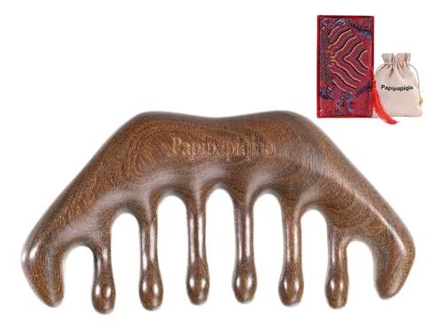 Masajeador Papipapiqiao De Sándalo Verde Gua Sha