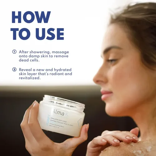 Exfoliante Corporal Alma K Stimulating Con Sal Del Mar Muert
