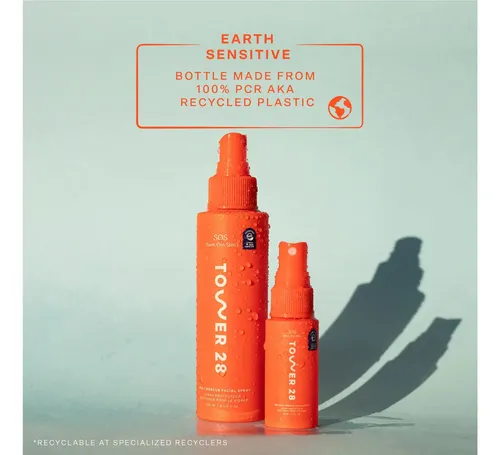 Spray Facial Tower 28 Sos Daily Rescue Para Pieles Sensibles