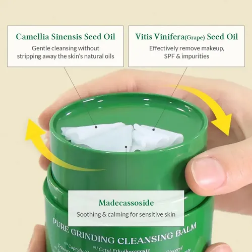 Bálsamo Limpiador Vegano Para Pieles Sensibles Pure Grinding