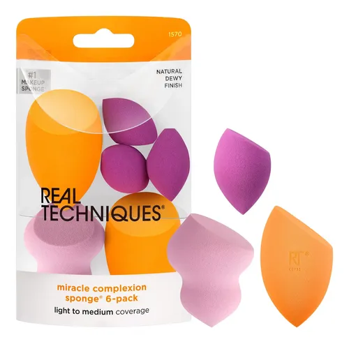 Set De Esponjas De Maquillaje Real Techniques Miracle Comple