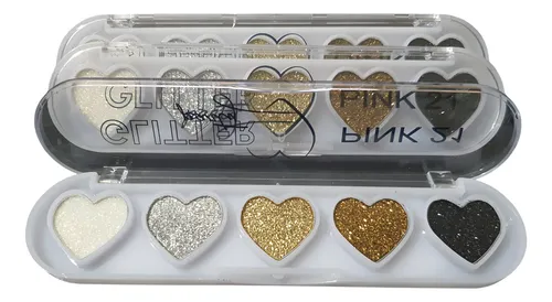 Sombra Para Ojos Glitter Party – Brillo Gel Pink 21 Colores
