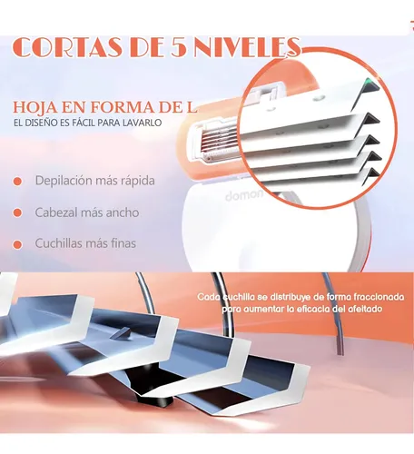 Afeitadora Para Mujer, Depiladora Mujer, Maquina Depiladora