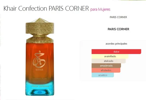 Khair Confection Paris Corner Edp Mujer Decant Vidrio 5ml