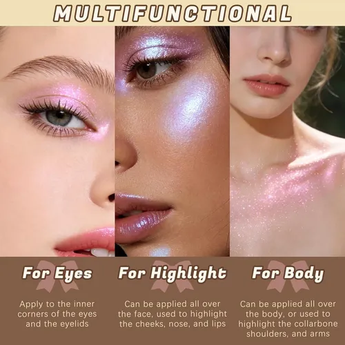 Paleta Noerrors Holographic Eye Shadow