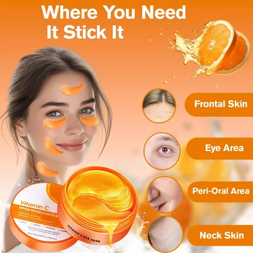 Sadoer Vitamin C Parches Ojos Colágeno 60 Unidades