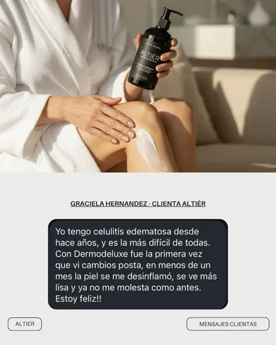 Crema Anticelulitis Y Reafirmante Dermodeluxe Altiér