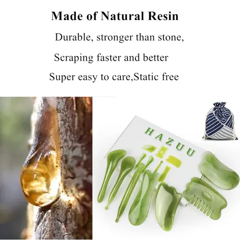 Juego De Herramientas De Masaje Hazuu Gua Sha Para Raspar, 7