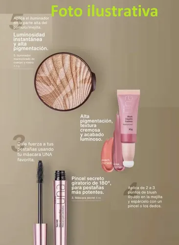 Blush Líquido Cushion 10g Una Natura