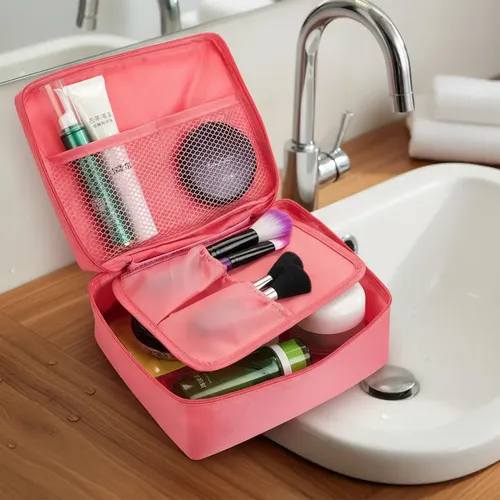 Neceser Bolso Porta Cosmeticos Organizador Maquillaje Baño