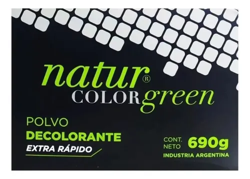 Kit X 2 Natur Color Green Decolorante E. Rápido Eco Pack 690