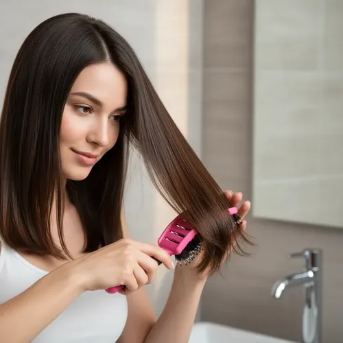 Cepillo Para Cabellos Con Extensiones Importado