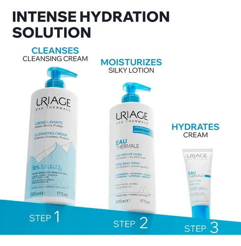 Crema Limpiadora Uriage Daily Hidratante Con Manteca De Kari