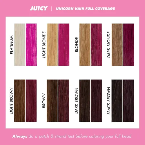 Tinte Vegano Lime Crime Unicorn Hair Juicy (fucsia)
