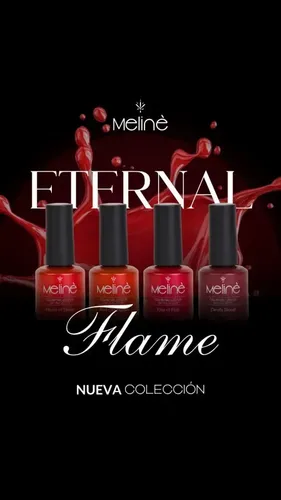 Esmalte Gel Led Uv Eternal Flame Meline 15 Ml Heart Of Stone 949