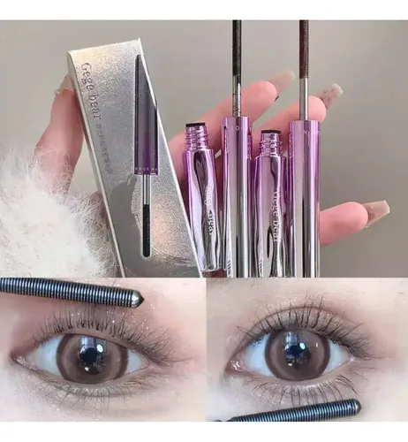 Máscara De Pestañas Voluminizadora Eye Fiber Warp Gege Bear Color 01 – Negro