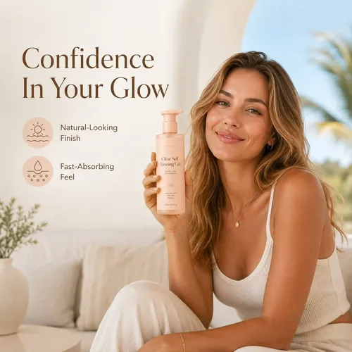 Gel Hidratante Hidratante Y Ennegrecido Self-tanners Para Ro