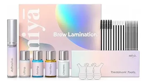 Miya Lash Kit Laminado De Cejas Profesional Con Keratina