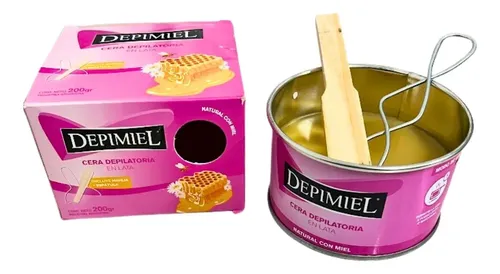 Cera Depilatoria En Lata Natural Con Miel Depimiel 200g