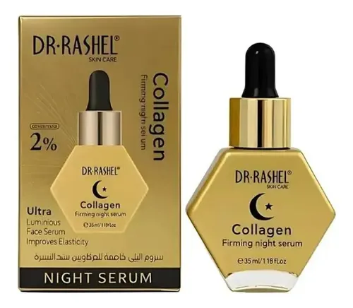 Sérum Facial Nocturno Reafirmante 2% Colageno Dr Rashel Todo Tipo De Piel Noche
