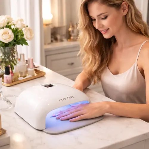 Cabina Uñas Uv Led Profesional City Girl 501pro