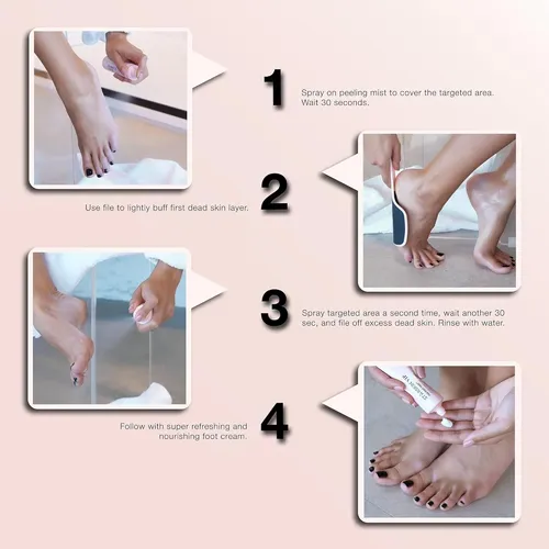 Starskin Fab Feet Fast Kit: Exfoliante+lima+crema