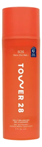 Gel Limpiador Facial Tower 28 Sos Limpieza Suave 158ml Todo Tipo De Piel Día/noche