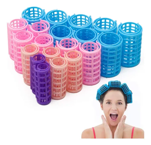 Hair Roller Ahier Self Grip, Paquete De 20 Rulos De Peluquer