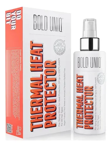 Spray Protector Térmico Para Cabello Bold Uniq 230°c
