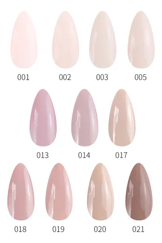 Esmalte Semipermanente Gel Polish Nude Translucent Cherimoya