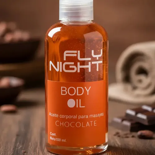 Aceite Corporal Masajes Aromatizado Efecto Tibio Fly Night
