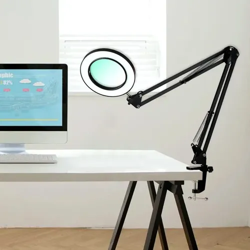 Lámpara De Mesa Led Con Brazo Flexible Para Estudio