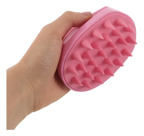 Cepillo De Champú Masajeador Para Cuero Cabelludo, 3 Piezas,