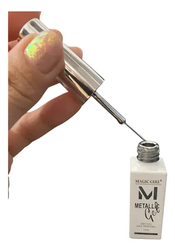 Esmalte Liner Metalic Gel Nail Art Magic Girl