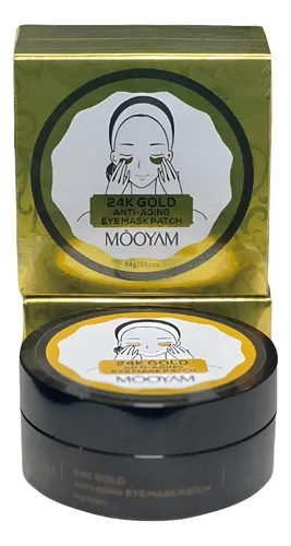 Parche Para Ojera X60u Mascarilla Oro 24k Ojos Skincare